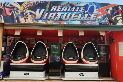 NOUVELLE ATTRACTION AU PARC DRAVEIL “LA REALITE VIRTUELLE”